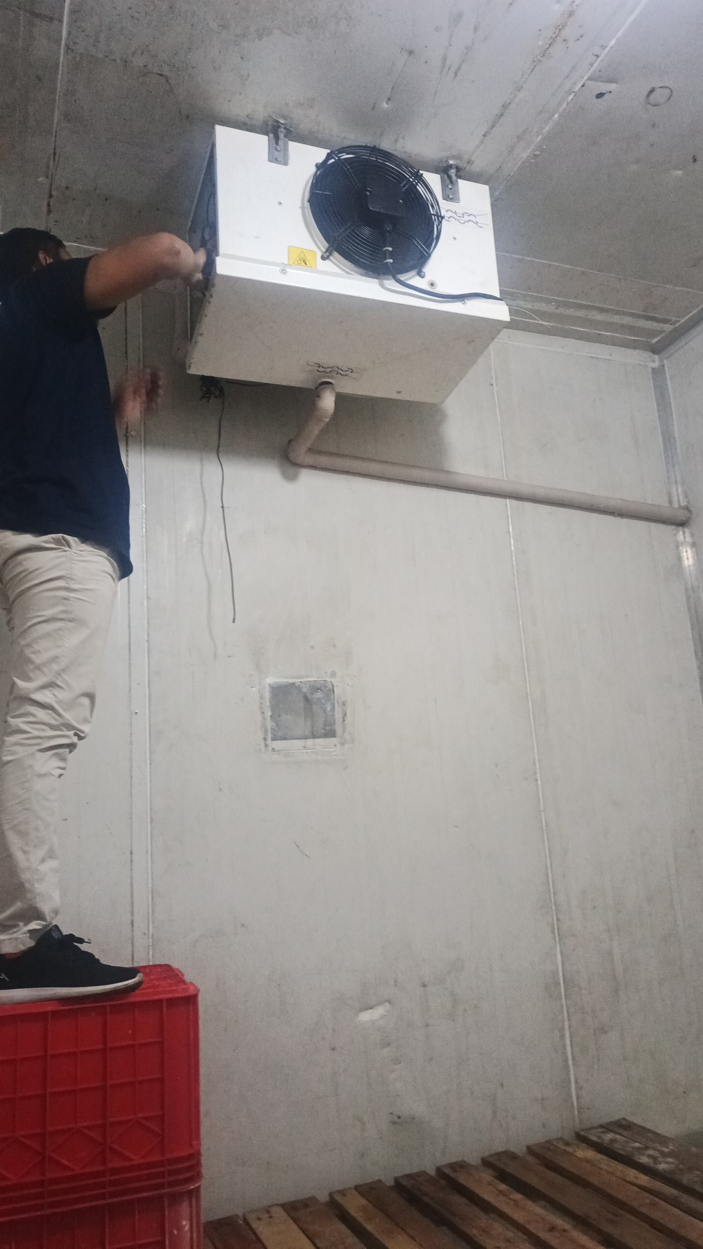 Service cold storage